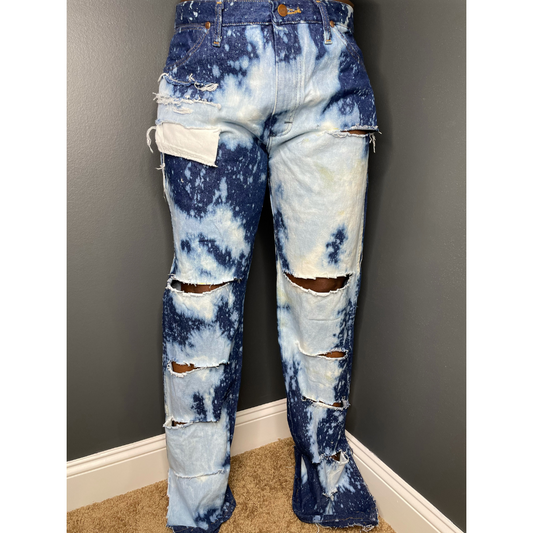 Bleached Me Denim (Dark)